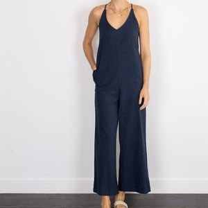 XS Lulus Navy Jumpsuit